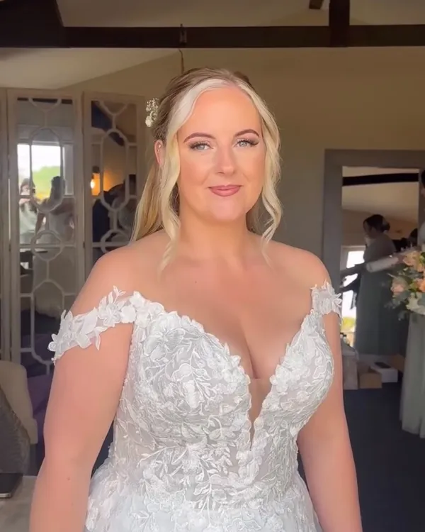 Bridal makeup by Lucy Mae, soft glam finish