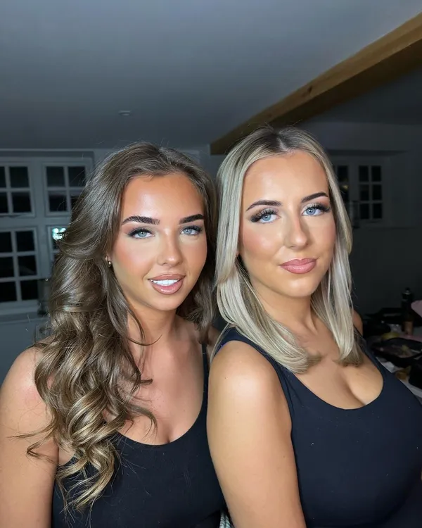 Special occasion makeup by Lucy Mae, natural finish