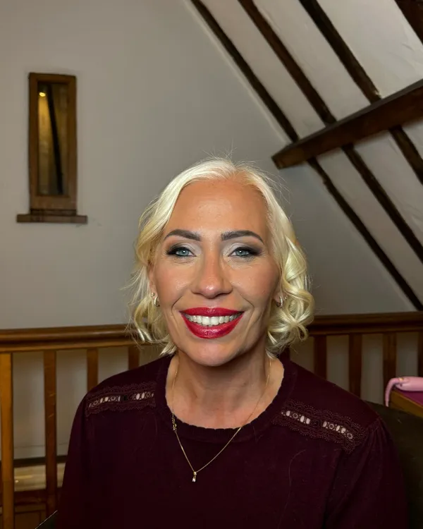 Occasion makeup by Lucy Mae, natural radiant glow